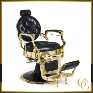 Fauteuil Barbier Vintage KIRK CG - Chaise Barbier Vintage KIRK CG - fauteuil de coiffure barbier KIRK CG -mobilier de coiffure professionnel - Fauteuil de coiffure pour homme KIRK CG