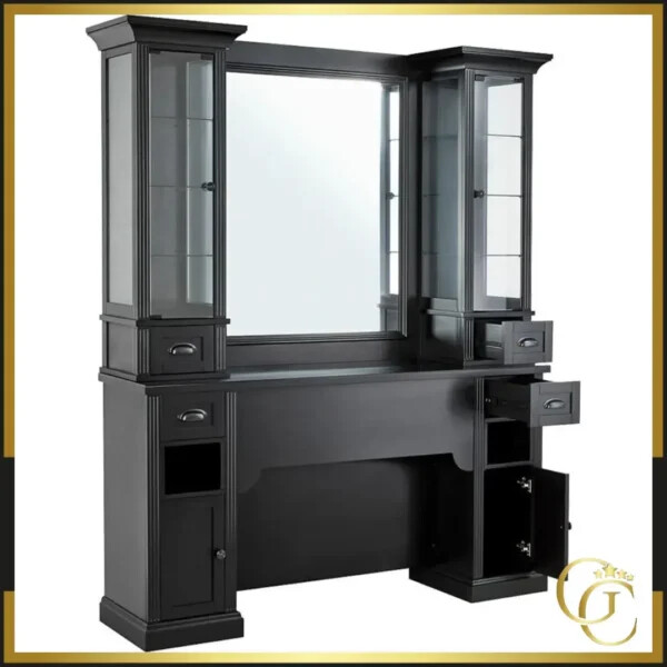 William Vintage Styling Station - William Barber Styling Station - William Professional Styling Station - Professional Styling Furniture - William Vintage Barber Styling Unit