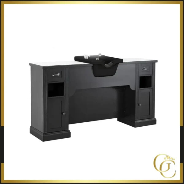 William Vintage Styling Station - William Barber Styling Station - William Professional Styling Station - Professional Styling Furniture - William Vintage Barber Styling Unit