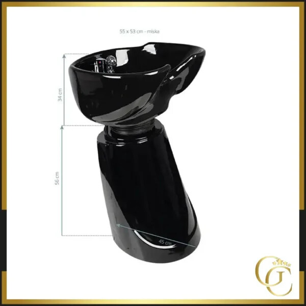 Colonne de Lavage Gabbiano MT-A3 - Station de Lavage Gabbiano MT-A3 - Bac Lave Tête Gabbiano MT-A3 - unité de lavage MT-A3 - Mobilier de Coiffure Haut de Gamme