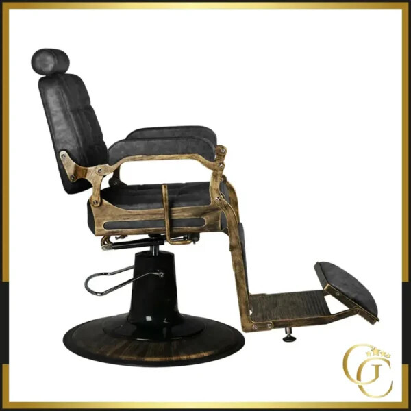 Fauteuil Barbier Vintage The Boss HD - chaise Barbier Vintage The Boss HD - Fauteuil de coiffure Barbier The Boss HD - chaise de coiffure Barbier The Boss HD - mobilier de coiffure haut de gamme