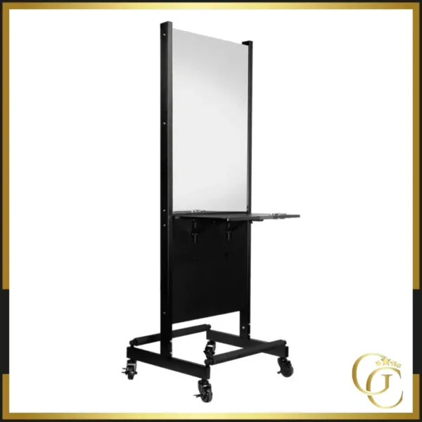 Coiffeuse Double Face Beatrice - Coiffeuse Double Face Beatrice - coiffeuse pour salon de coiffure double face Beatrice - mobilier de coiffure professionnel - coiffeuse avec miroir double face