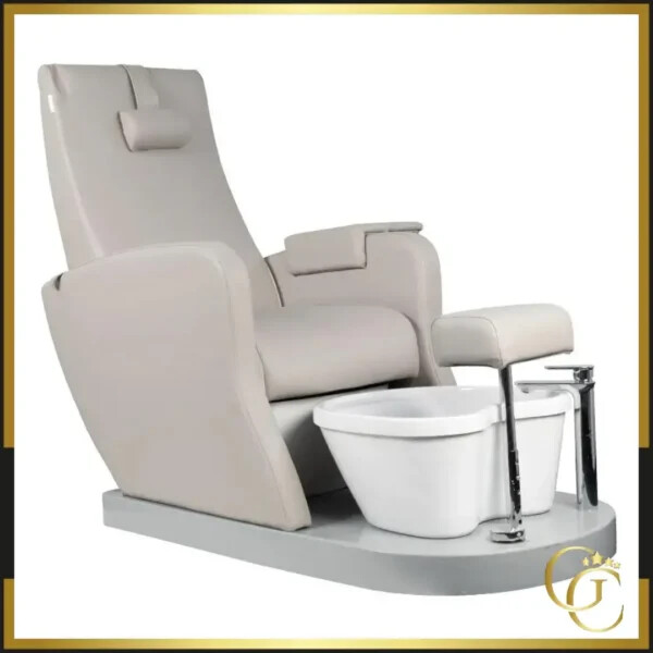 Pedikürestuhl Spa Elektrische Massage Azzurro 016C Grau - Pedikürestuhl Elektrisch Azzurro 016C Grau - High-End Kosmetikmöbel - Pedikürestuhl SPA Massage Azzurro - Ästhetik Stuhl Elektrisch Azzurro 016B Grau