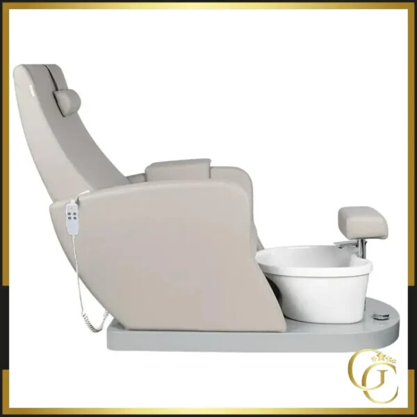Pedikürestuhl Spa Elektrische Massage Azzurro 016C Grau - Pedikürestuhl Elektrisch Azzurro 016C Grau - High-End Kosmetikmöbel - Pedikürestuhl SPA Massage Azzurro - Ästhetik Stuhl Elektrisch Azzurro 016B Grau