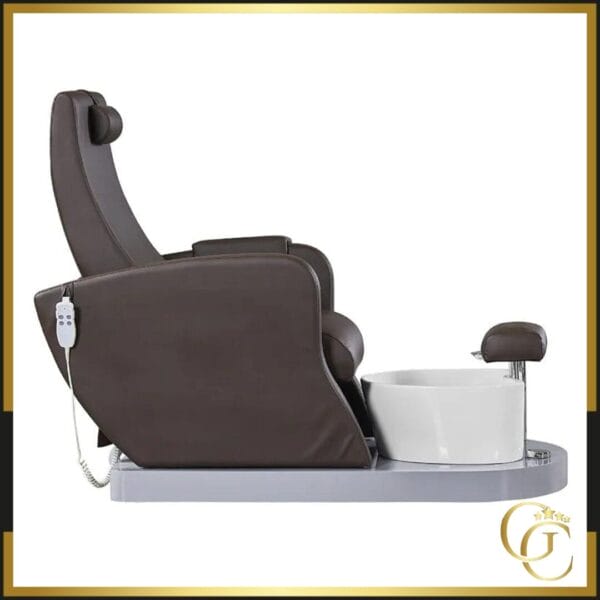 Pedikürestuhl Spa Elektrische Massage Azzurro 016C Braun - Pedikürestuhl Elektrische Azzurro 016C Braun - High-End Kosmetikmöbel - Pedikürestuhl SPA Massage Azzurro - Ästhetik Stuhl Elektrische Azzurro 016B Braun