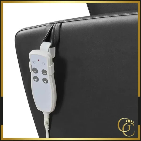 fauteuil de pédicure Spa Électrique Massant Azzurro 016C Noir - Fauteuil Pédicure Électrique Azzurro 016C Noir - Mobilier esthétique haut de gamme - Chaise pédicure SPA massant Azzurro - Fauteuil Esthétique Électrique Azzurro 016B Noir