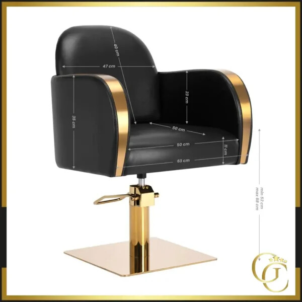 Friseurstuhl Garance - Friseurstuhl Garance - Friseurstuhl für Friseursalons - Friseurstuhl für Friseursalons - Premium-Friseurmöbel