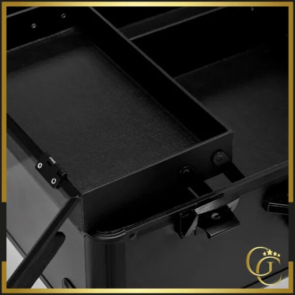 Viola black make-up case - Viola black make-up table - professional make-up table - professional make-up furniture - professional beauty furniture