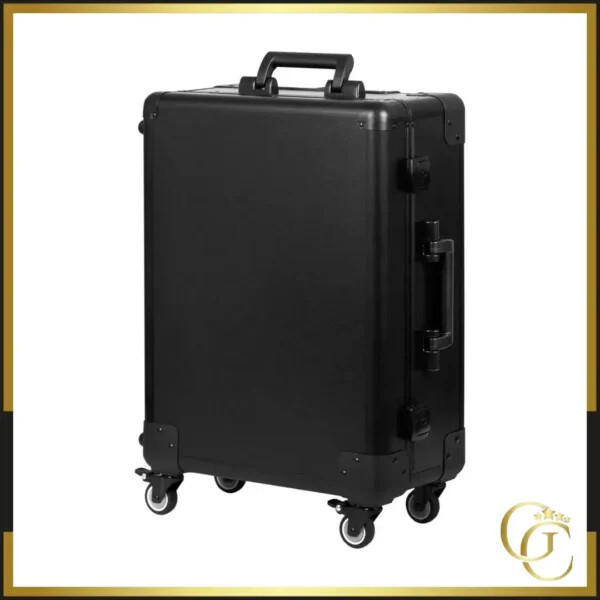 Viola black make-up case - Viola black make-up table - professional make-up table - professional make-up furniture - professional beauty furniture