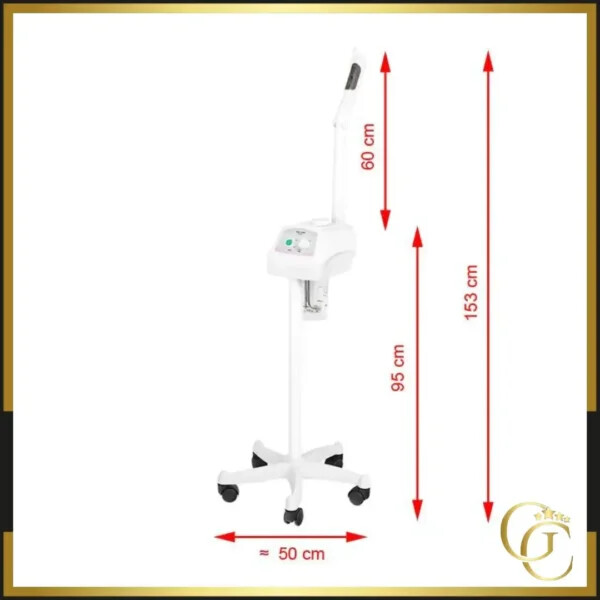 Vapozone Facial Azzurro H1107 - Vapozone Multifonction Azzurro H1107 - Vapozone Professionnel Azzurro H1107 - Vapozone with Aromatherapy - high-end styling equipment