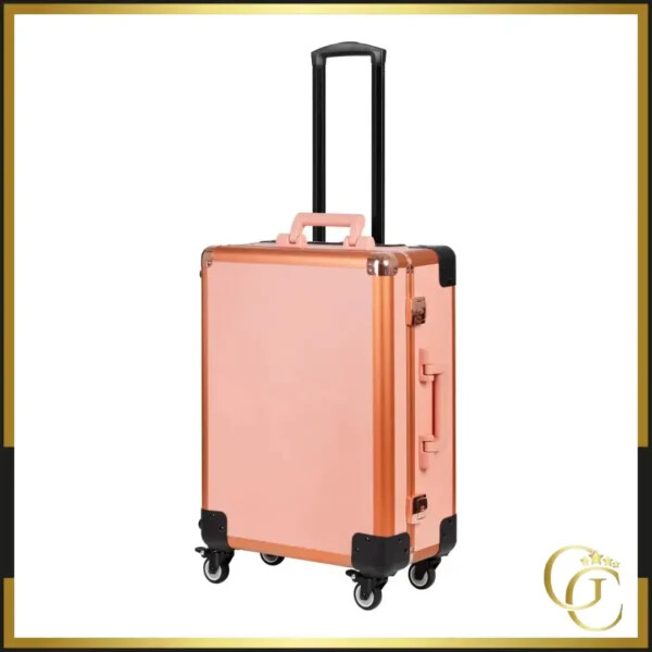 Schminkkoffer Viola Rose- Schminktisch Viola Rose - professioneller Schminktisch - professionelle Schminktische - professionelle Kosmetikmöbel - professionelle Kosmetikmöbel