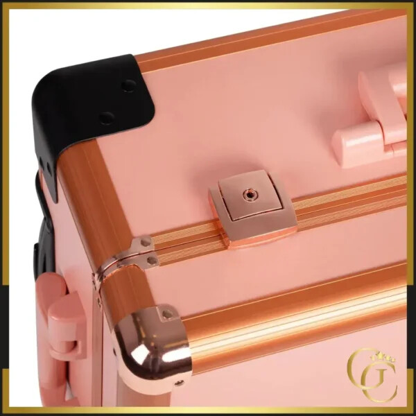Schminkkoffer Viola Rose- Schminktisch Viola Rose - professioneller Schminktisch - professionelle Schminktische - professionelle Kosmetikmöbel - professionelle Kosmetikmöbel