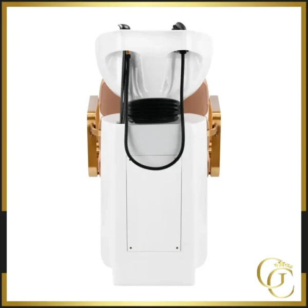 Lavandino per shampoo Adele Beige - Lavandino professionale Adele Beige - Lavandino per salone da parrucchiere - Lavandino per shampoo per salone da parrucchiere - Arredamento professionale per parrucchieri