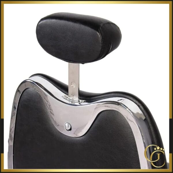 Fauteuil Barbier Bastos Black - Fauteuil de Barbier Bastos Black - chaise de barbier Professionnel Bastos Black - Fauteuil de coiffure Bastos Black - mobilier de coiffure haut de gamme