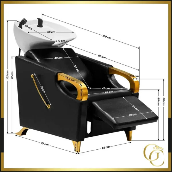 shampoo basin Isaure - washing basin Isaure - high-end hairdressing furniture Isaure - shampoo basin for hairdressing salon Isaure - washing basin for hairdressing salon Isaure