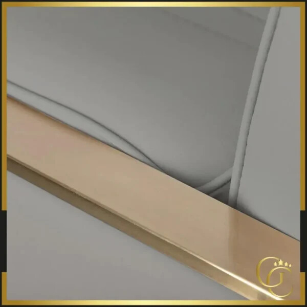 Fauteuil de Coiffure ACRI Gold Beige - chaise de Coiffure ACRI Gold Beige - fauteuil de coiffure professionnel - mobilier pour salon de coiffure - mobilier de coiffure professionnel