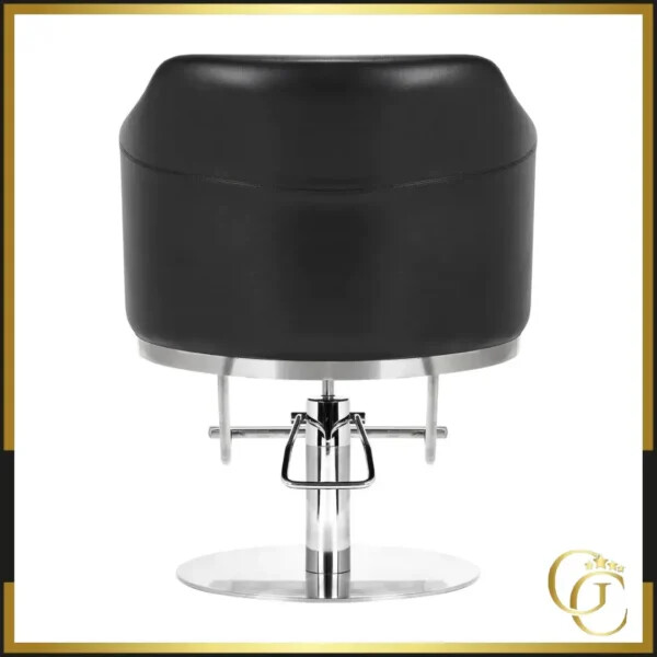 Fauteuil de Coiffure NOUR Black - Chaise de coiffure NOUR Black - Meuble pour salon de coiffure - Mobilier de coiffure professionnel - Fauteuil de coupe NOUR