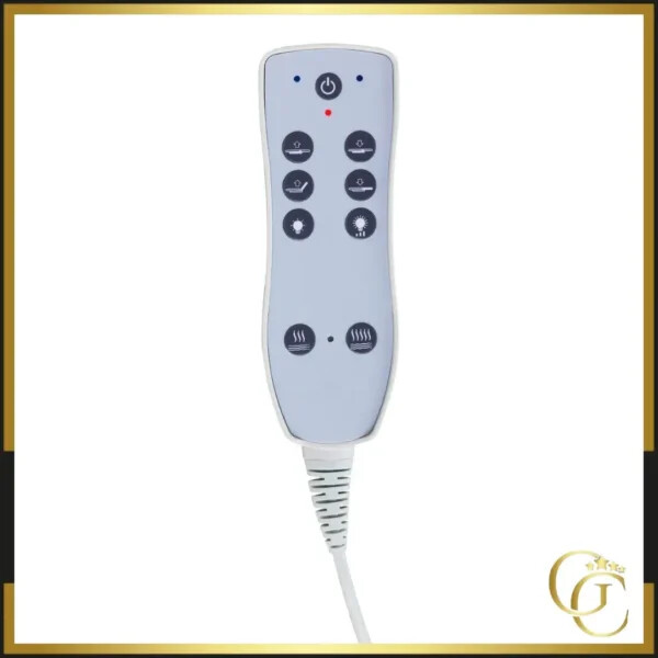 Elektrische Kosmetikliege Azzurro - Elektrische Massageliege Azzurro - professionelle Kosmetikliege - Kosmetikmöbel für den SPA-Salon - professionelle Kosmetikmöbel
