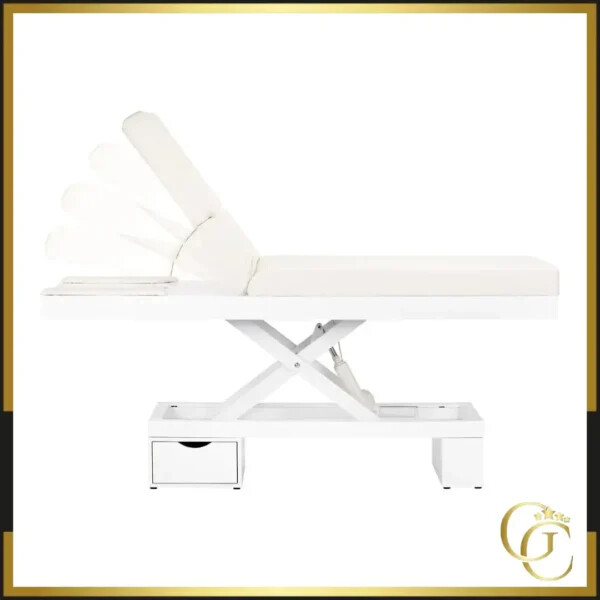 Elektrische Kosmetikliege Azzurro - Elektrische Massageliege Azzurro - professionelle Kosmetikliege - Kosmetikmöbel für den SPA-Salon - professionelle Kosmetikmöbel