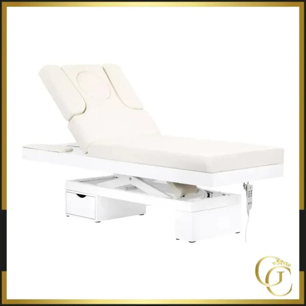 Elektrische Kosmetikliege Azzurro - Elektrische Massageliege Azzurro - professionelle Kosmetikliege - Kosmetikmöbel für den SPA-Salon - professionelle Kosmetikmöbel