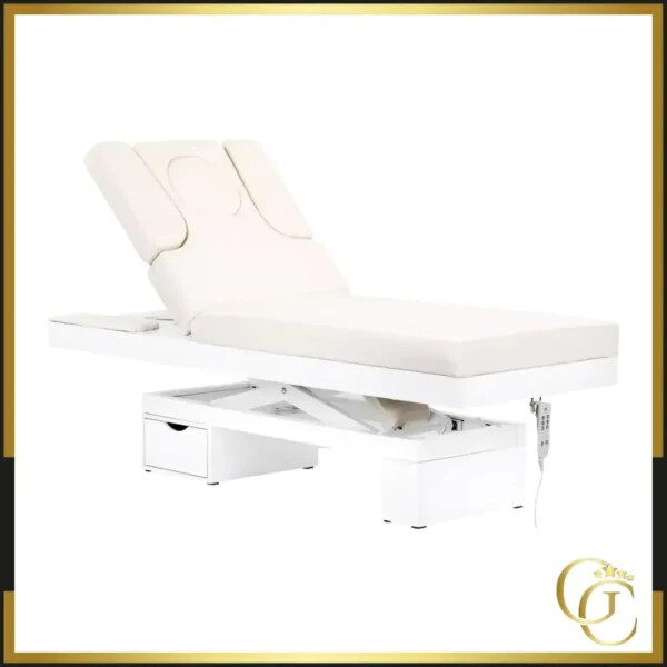 Elektrische Kosmetikliege Azzurro - Elektrische Massageliege Azzurro - professionelle Kosmetikliege - Kosmetikmöbel für den SPA-Salon - professionelle Kosmetikmöbel