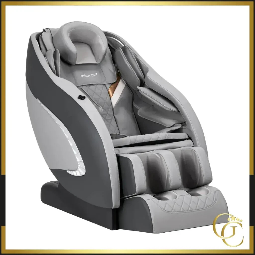 Fauteuil de massage sakura classique 305 gris - Fauteuil de massage professionnel - Fauteuil de massage SPA - Fauteuil de massage haut de gamme - Mobilier esthétique professionnel